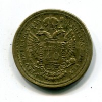 Peso Monetale: "Peso della Sovrana Austriaca del Lom Ven" 40 lire, gr.11,38