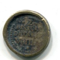 Peso Monetale: "2 Pistole D'Italie VoIIII", gr.5,76