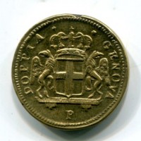 Peso Monetale: "Doppia di Genova" gr. 12,60
