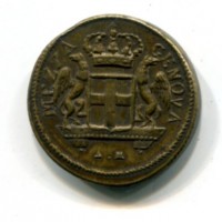 Peso Monetale: "Mezza Genova", gr.12,59