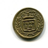 Peso Monetale: "Fran 10", gr.3,25