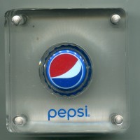 Chad: 500 franchi 2022 "Pepsi Bottle Cap" -Proof- certificato di autenticità, nella sua scatola originale,gr.6
