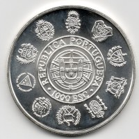 Portogallo, Repubblica (dal 1910): 1000 escudos 1994 "Lupo" (KM#676) 
