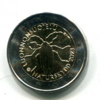 Finlandia 2023: 2 euro "Prima Legge Finlandese Sulla Conservazione Della Natura"
