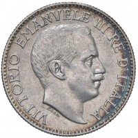Somalia Italiana, Vittorio Emanuele III (1909-1925): 1/2 rupia 1915 (Gigante#12), bella patina