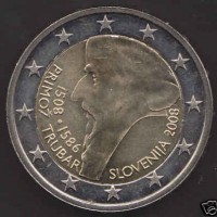 Slovenia 2008: 2 euro commemorativi "Primoz Trubar"