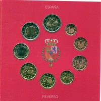 Spagna 2015: serie euro, in confezione originale zecca