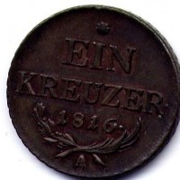 Austria, Francesco II (I) (1792-1835): 1 kreuzer 1816-A (KM#2113)