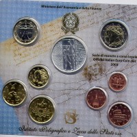 Italia 2003: serie annuale, 9 pezzi (5 euro in argento)