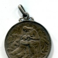 Vittorio Emanuele III: medaglia da 2 lire 1915 "Croce Rossa"
