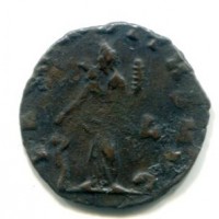 Salonina (moglie di Gallieno): antoniniano "FECVNDITAS AVG" (RIC#5a), gr. 1,76
