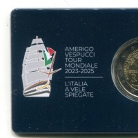 Italia 2025: 2 euro commemorativo "Amerigo Vespucci"
