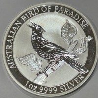 Australia, Elisabetta II (1952-2022): 1 dollaro 20189 "Uccello del Paradiso"