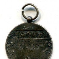 Cantù: medaglia "Collegio Arcivescovile De Amicis", opus Johnson, diametro 32 mm