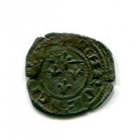Napoli, Carlo II d'Angiò (1285-1309): denaro gherardino (M.I.R#26), gr.0,47