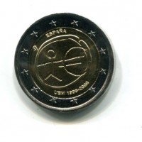 Spagna 2009: 2 euro commemorativi "EMU"