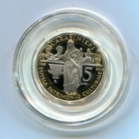 Italia 2019: 5 euro commemorativo "Carabinieri" PROOF, nel cofanetto originale
