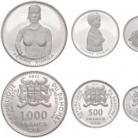 Dahomey, Benin: serie 1971, 4 pezzi (KM#PS2)