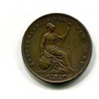 Gran Bretagna, Vittoria (1837-1901): 1 penny 1853 (Spink#3948)