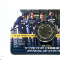 Belgio 2017: 2 euro “Università di Gent" (versione francese)