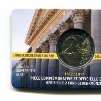 Belgio 2017: 2 euro “Università di Gent" (versione francese)