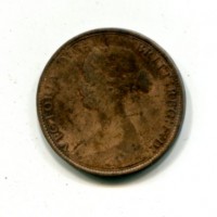 Gran Bretagna, Vittoria (1837-1901): 1/2 penny 1868 (Spink#3956)
