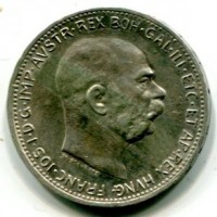 Austria, Francesco Giuseppe (1848-1916): 1 corona 1914 (KM#2820)
