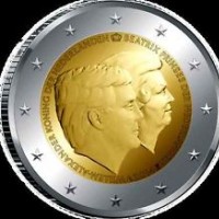 Olanda 2014: 2 euro commemorativi "Gugliemo e Beatrice"
