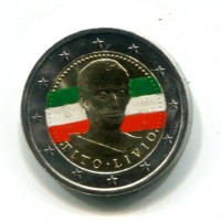 Italia 2017: 2 euro commemorativo "Tito Livio", colorato