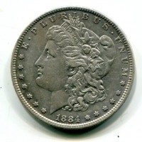 USA: 1 dollaro 1884 "Morgan"
