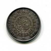 Gran Bretagna, Giorgio III (1760-1820): 1/2 corona 1817 (Spink#3788)