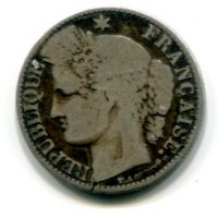 Francia, Terza Repubblica (1871-1940): 50 centesimi 1871-A 
