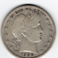 USA: 1/2 dollaro 1906-D "Barber"
