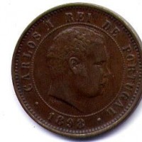 Portogallo, Carlos I (1889-1908): 5 reis 1898
