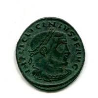 Licinio (307-324 d.C.): follis "IOVI CONSERVATORI" zecca di Tessalonica 1,01g (RIC,VII#2)