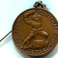 Alpini: medaglia 1972 "Primo Centenario"