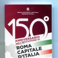 Italia 2021: 2 euro commemorativo "150° Anniversario Roma Capitale", in coincard ufficiale
