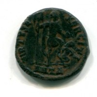 Valentiniano II (375-392 d.C.): Aes II "VIRTVS EXERCITI" zecca di Antiochia 4,65g (RIC,IX#63a)