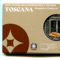 Italia 2024: 5 euro "Toscana-Vinsanto e Cantucci"
