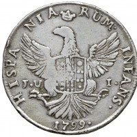 Palermo, Ferdinando III (1759-1816): 12 tarì 1799 (Gigante#20bis)