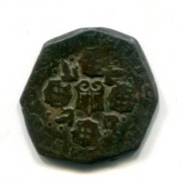 Napoli, Filippo III (1598-1621): tornese 1614 (Magliocc#67)
