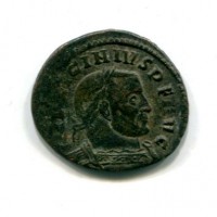 Licinio (307-324 d.C.): follis "SPQR OPTIMO PRINCIPI" zecca di Roma 1,58g (RIC,VI#349C)