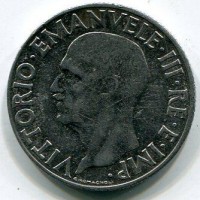 Vittorio Emanuele III (1900-1943): 1 lira 1941-XIX "Impero" (Gigante#157)