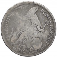 Bologna, Pio VI (1775-1799): 50 bolognini 1778-IIII (Muntoni#206)