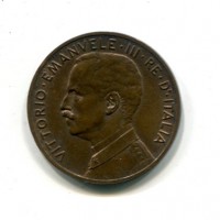 Vittorio Emanuele III (1900-1943): 5 cent. 1912 (Gigante#89)
