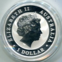 Australia, Elisabetta II (1952-2022): 1 dollaro 2017 "Koala"