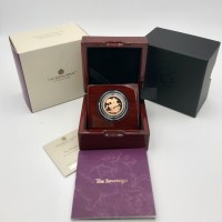 Gran Bretagna, Elisabetta II (1952-2022): sterlina 2021 PROOF, in confezione originale con certificato