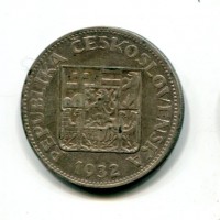 Cecoslovacchia, Repubblica (1918-1938): 10 Korun 1932 (KM#15)