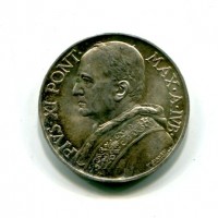 Vaticano, Pio XI (1929-1938): 10 lire 1933-34 (Gigante#15)