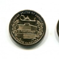 USA: 1 dollaro 2021-P "North Carolina"
